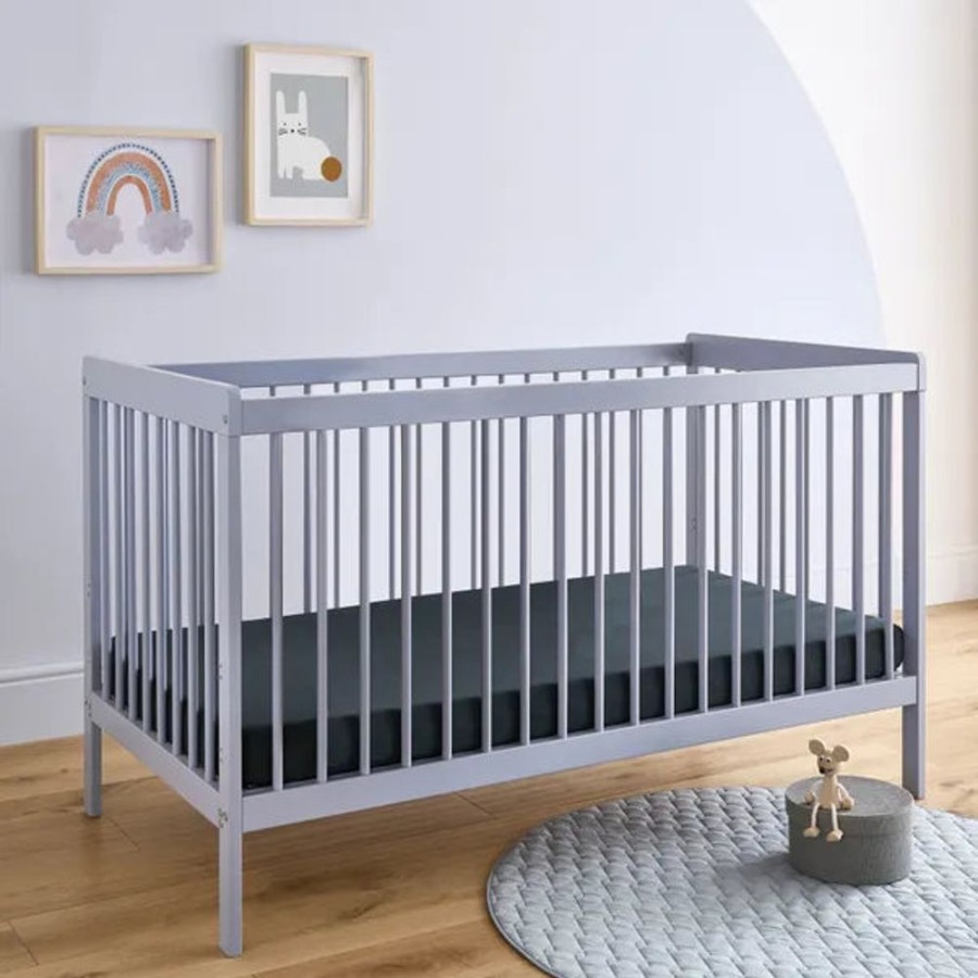 Nursery & Home CuddleCo Cots & Cotbeds | Cuddleco Nola Cot Bed - Flint Blue