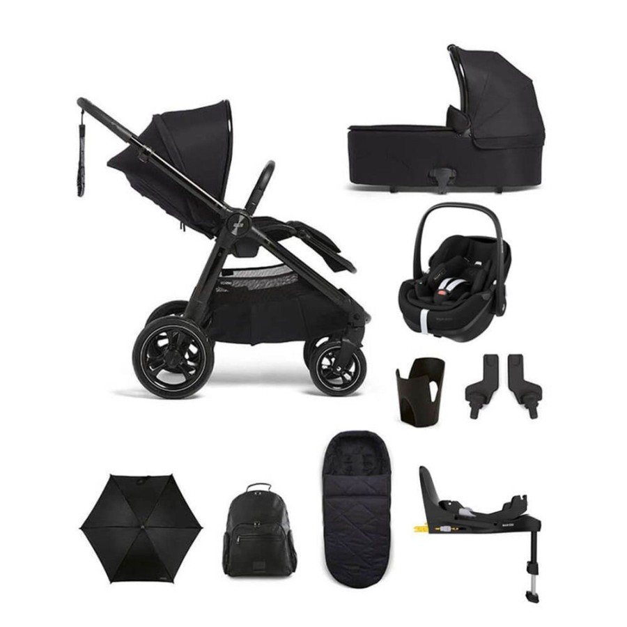 Prams & Pushchairs Millie & Ralph | Mamas & Papas Ocarro 9 Pc Complete Travel Bundle With Maxi-Cosi Pebble