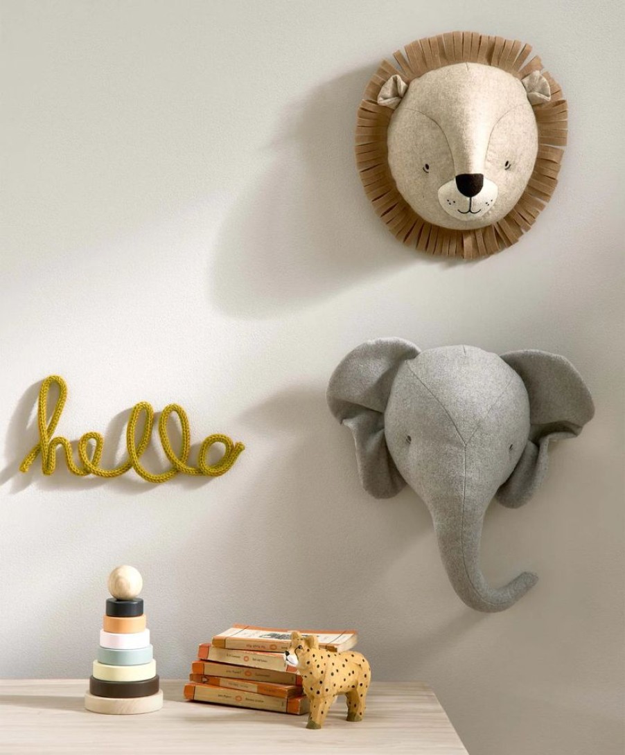 Nursery & Home Millie & Ralph Nursery Decor | Mamas & Papas Born To Be Wild - Lion Head Wall Art