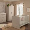 Nursery & Home CuddleCo 3 Piece Sets | Cuddleco Freya 3 Pc Nursery Furniture Set - Coastal White