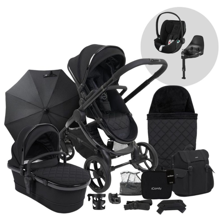 Prams & Pushchairs iCandy | Icandy Peach 7 Travel Bundle With Cloud T & Base - Cerium