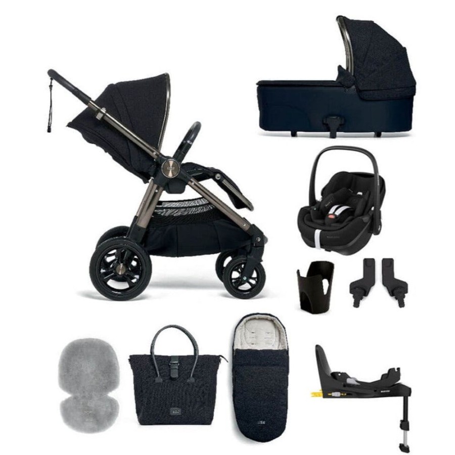 Prams & Pushchairs Millie & Ralph | Mamas & Papas Ocarro 9 Pc Complete Travel Bundle With Maxi-Cosi Pebble