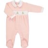 Clothing Mini La Mode Sleepsuits | Smocked All In One | Quilted With Teddy Design | Millie & Ralph