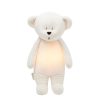 Nursery & Home Moonie Soft Toys | Moonie - Humming Friend Bear Nightlight - Cream