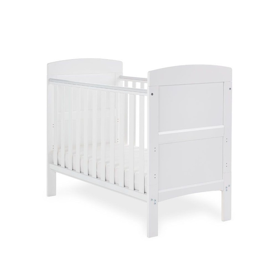 Nursery & Home Obaby 2 Piece Sets | Grace Mini 2 Piece Room Set White | Obaby Grace | Millie & Ralph