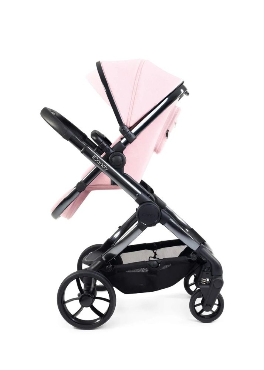 Prams & Pushchairs iCandy | Icandy Peach 7 Travel Bundle With Pebble 360 & Base - Phantom/Blush Pi