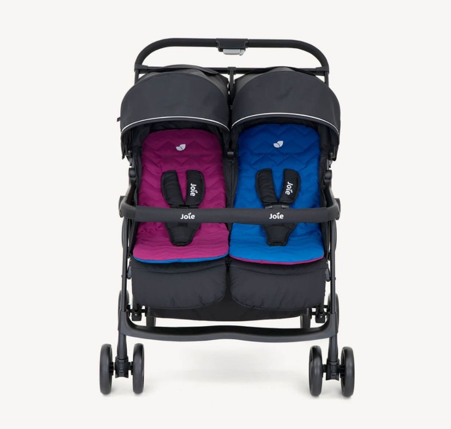 Prams & Pushchairs Joie | Joie Aire Twin Stroller - Rose & Sea