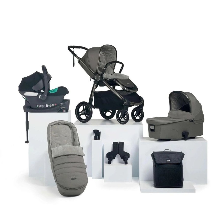 Prams & Pushchairs Millie & Ralph | Mamas & Papas Ocarro Complete Bundle With Cybex Aton B2 Carseat & Base