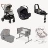 Prams & Pushchairs Joie | Joie Versatrax Newborn Baby Essentials Bundle - Pebble