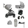 Prams & Pushchairs Millie & Ralph | Mamas & Papas Flip Xt - 8 Pc Complete Travel Bundle With Aton B2 - Sk