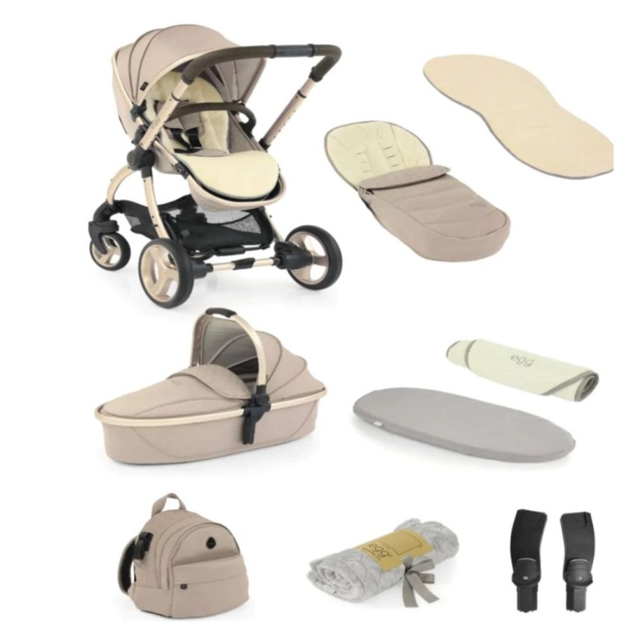 Prams & Pushchairs Egg2 | Egg 2 Snuggle Package 9 Piece Bundle - Feather