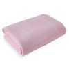 Nursery & Home Clair De Lune Blankets | Pink Soft Cotton Cellular Cot Blanket