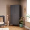 Nursery & Home Obaby Wardrobes | Obaby Maya Double Wardrobe - Slate