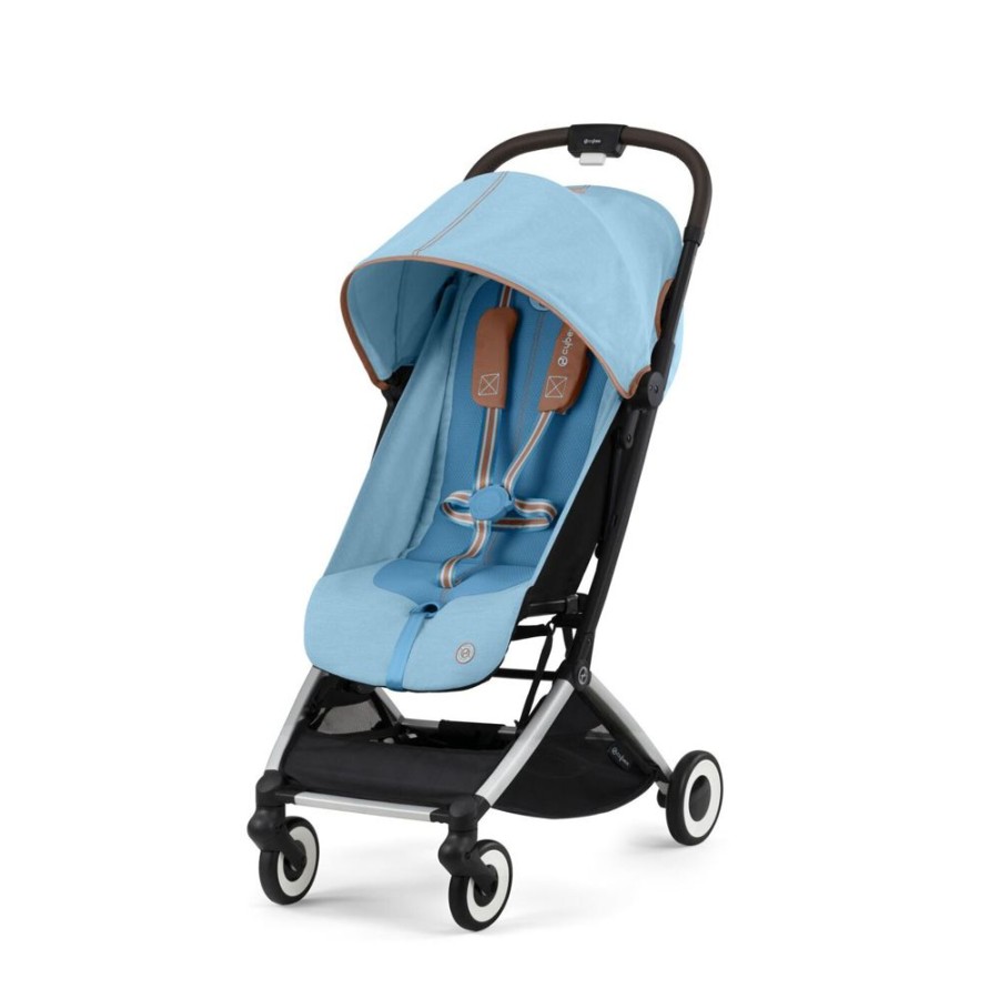 Prams & Pushchairs Millie & Ralph | Boxed Clearance - Cybex Orfeo Stroller - Beach Blue