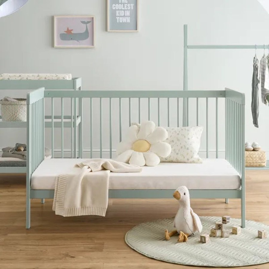 Nursery & Home CuddleCo Cots & Cotbeds | Cuddleco Nola Cot Bed - Sage Green