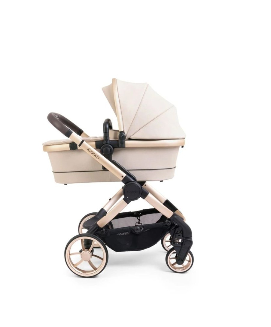 Prams & Pushchairs iCandy | Icandy Peach 7 Travel Bundle With Pebble 360 & Base - Blonde/Biscotti