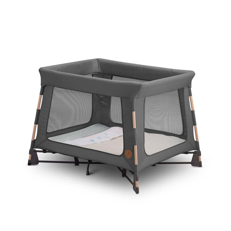 Prams & Pushchairs Millie & Ralph | Maxi-Cosi Swift Flash-Fold Travel Cot - Beyond Graphite