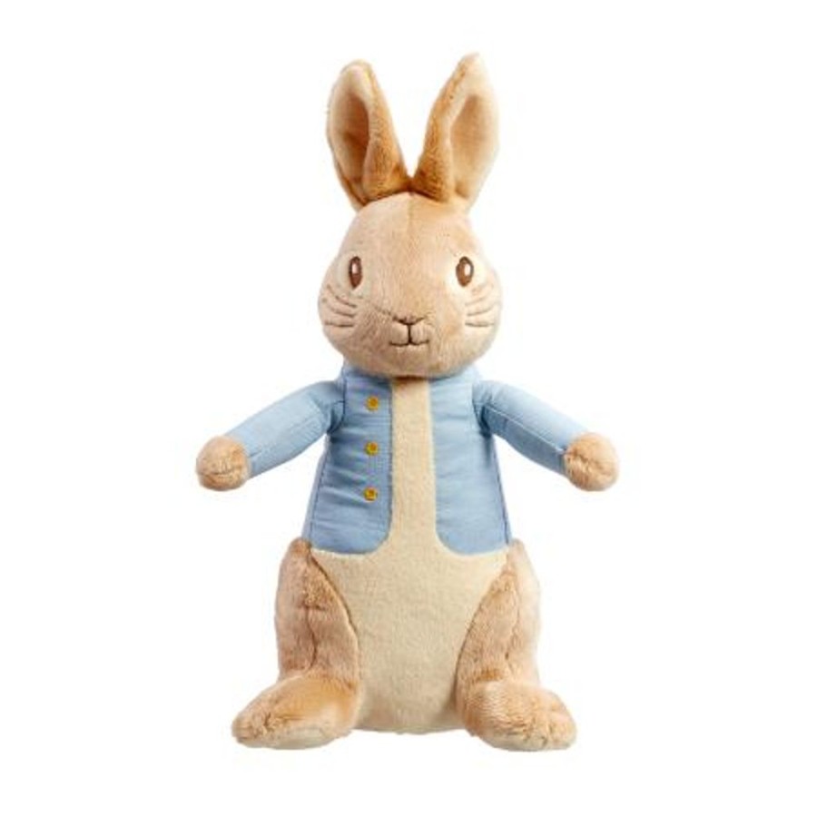 Nursery & Home Rainbow Designs Baby Playtime | Time To Play Peter!' Peter Rabbit Soft Toy