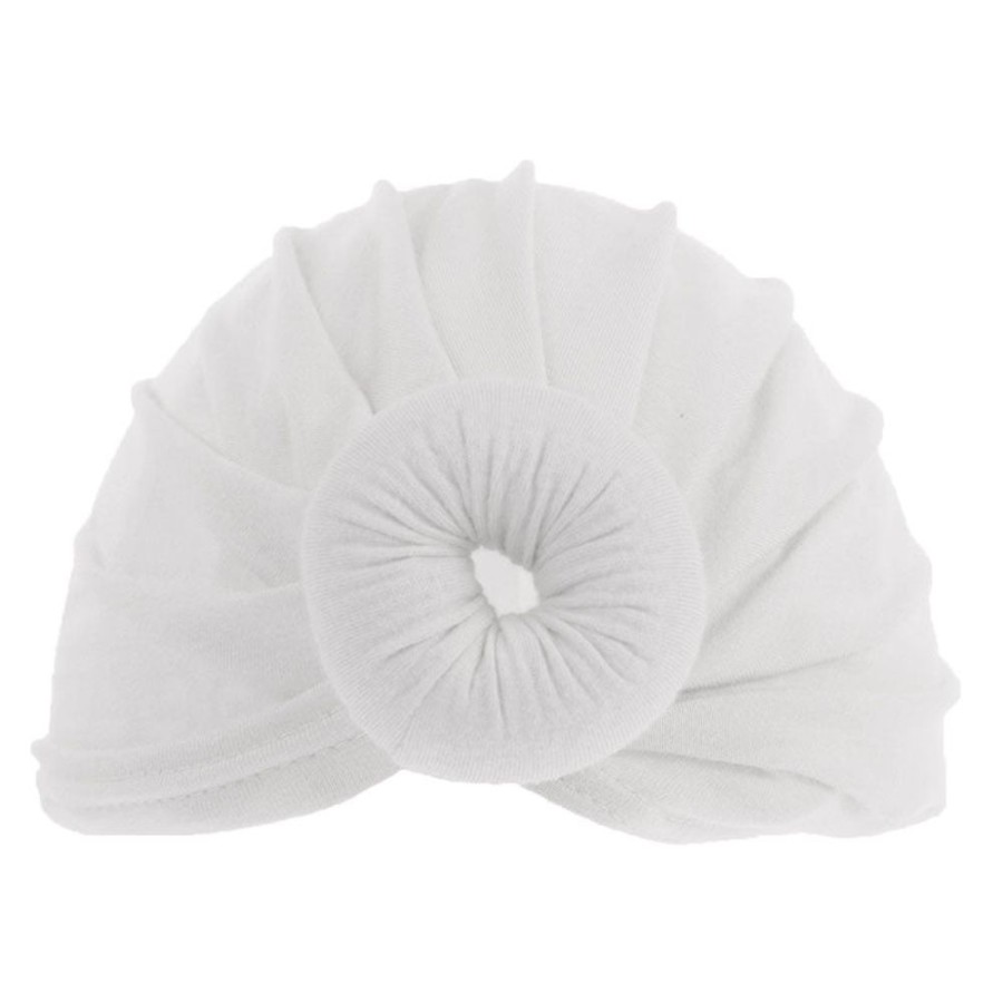 Clothing Millie & Ralph Hats | White Donut Hat