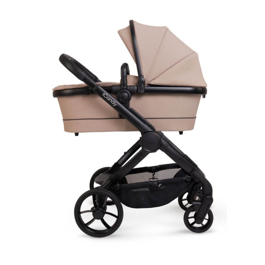 Prams & Pushchairs iCandy | Icandy Peach 7 Pushchair & Carrycot - Jet/Cookie