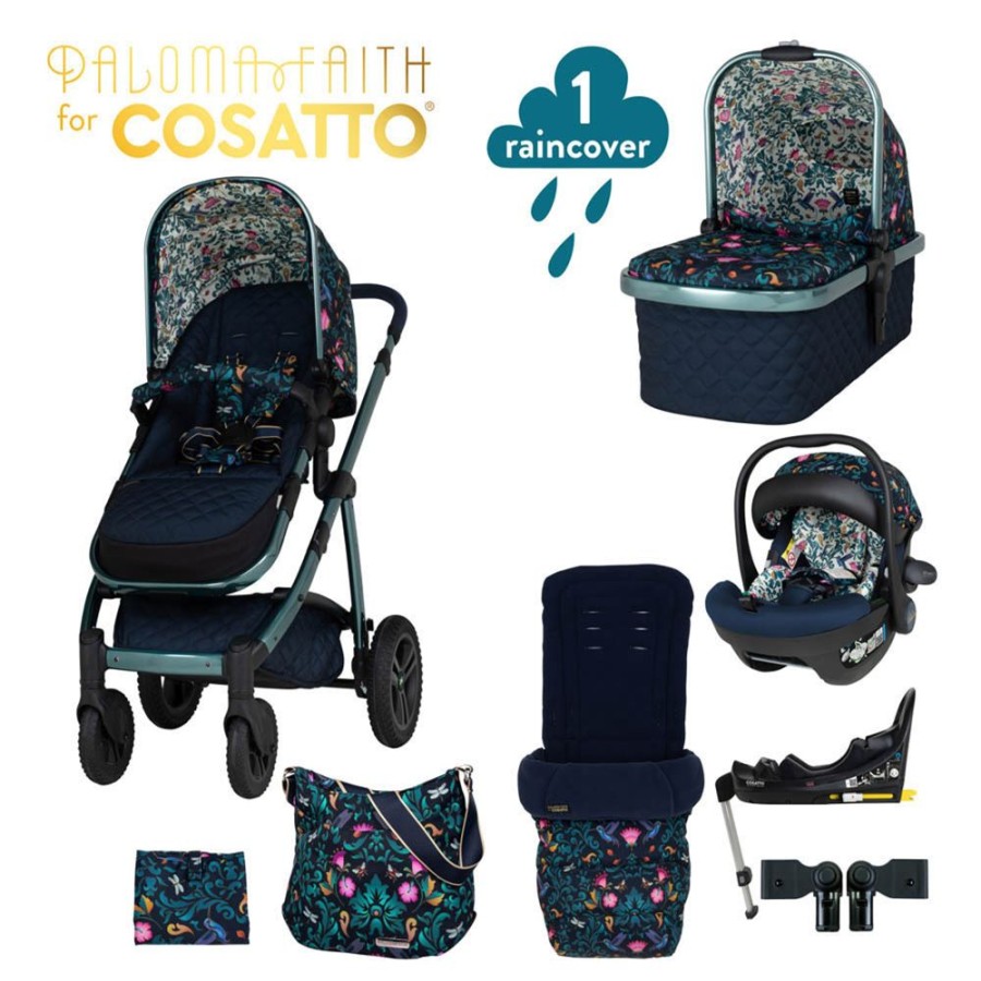 Prams & Pushchairs Cosatto | Cosatto Wow 2 Paloma Faith Acorn I-Size Everything Bundle - Wildling