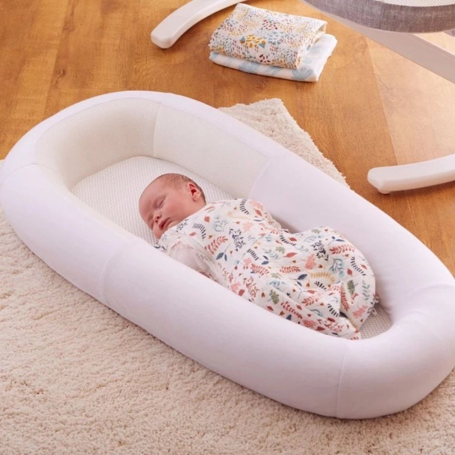 Nursery & Home Purflo Baby Nests | Purflo Sleep Tight Baby Bed - Soft White