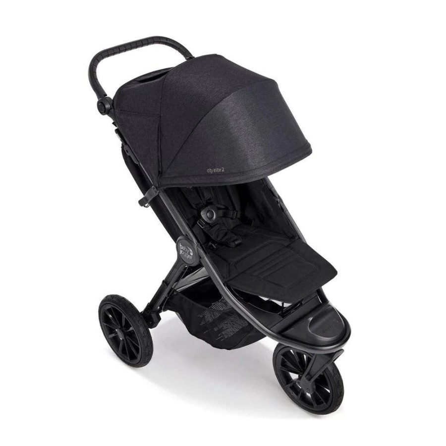 Prams & Pushchairs Millie & Ralph | Baby Jogger City Elite 2 Stroller - Opulent Black