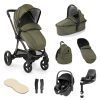 Prams & Pushchairs Egg2 | Egg 2 Luxury Travel Bundle With Maxi-Cosi Pebble 360 Car Seat - Hunter