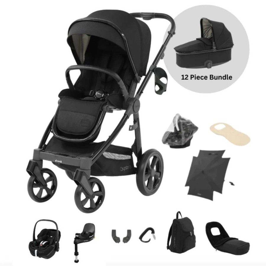 Prams & Pushchairs BabyStyle | Oyster 3 Ultimate 12 Pc Travel System Bundle With Maxi-Cosi Pebble 360