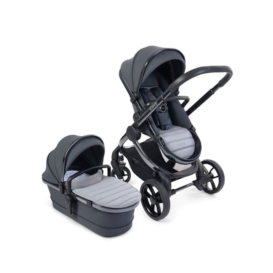 Prams & Pushchairs iCandy | Icandy Peach 7 Pushchair & Carrycot - Phantom/Truffle