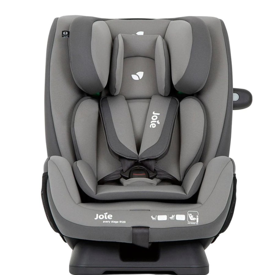 Prams & Pushchairs Joie | Joie Every Stage R129 Car Seat 0+/1/2/3 - Cobblestone