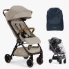 Prams & Pushchairs Nuna | Nuna Trvl Compact Stroller With Raincover & Travel Bag - Hazelwood