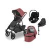 Prams & Pushchairs UPPAbaby | Uppababy Vista V2 Travel System With Cloud T & Base - Lucy