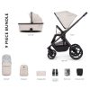 Prams & Pushchairs Venicci | Venicci Tinum Edge 2 In 1 Pram Package - Dust