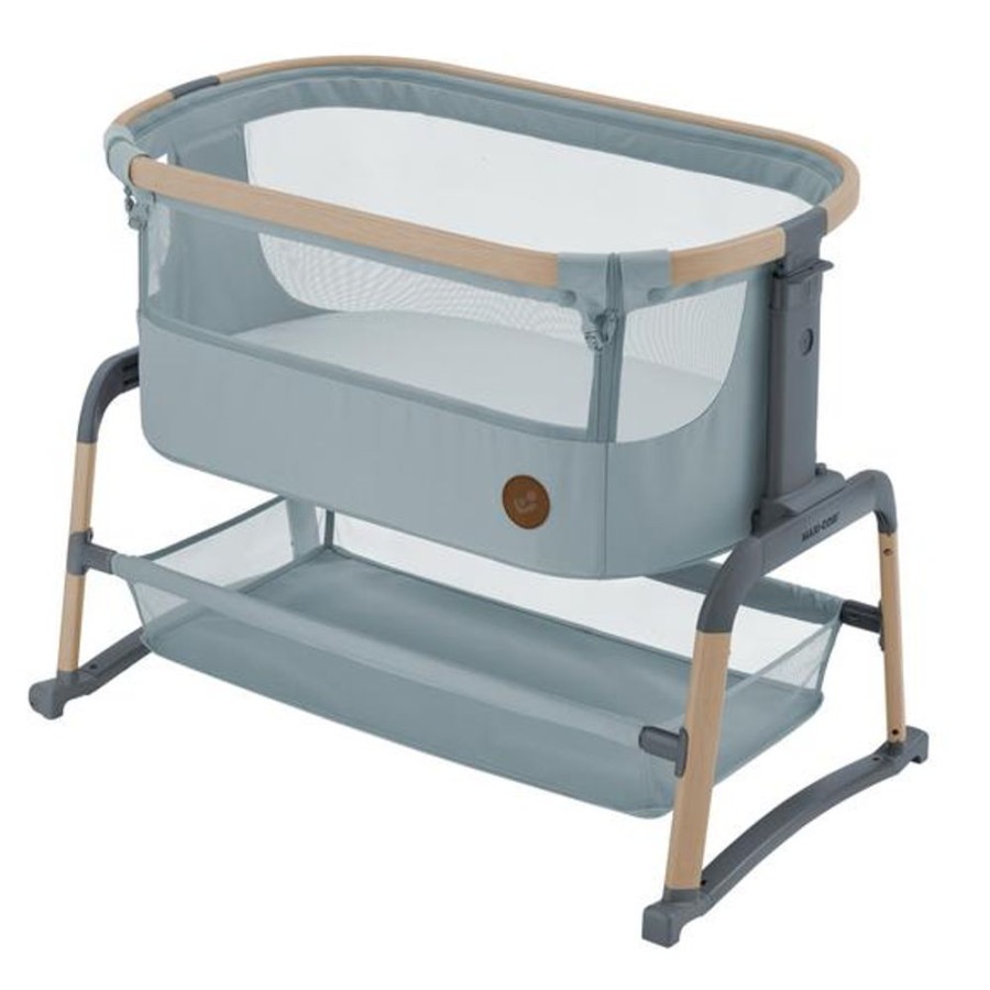 Nursery & Home Millie & Ralph Cots & Cotbeds | Maxi-Cosi Iora Air Beyond Co-Sleeper Crib - Beyond Grey