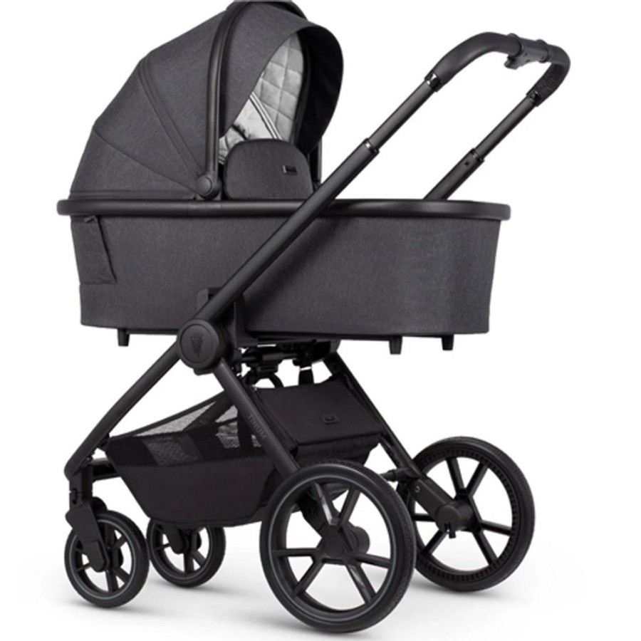 Prams & Pushchairs Venicci | Venicci Tinum Edge 2 In 1 Pram Package - Charcoal