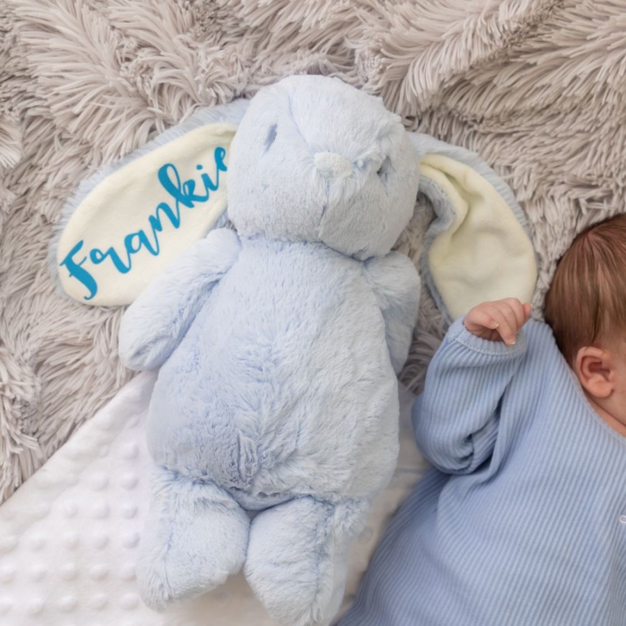 Personalised Millie & Ralph | Personalised Blue Bunny Soft Toy