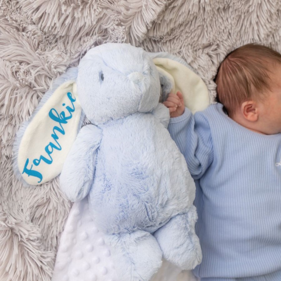 Personalised Millie & Ralph | Personalised Blue Bunny Soft Toy