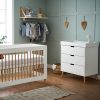 Nursery & Home Obaby 2 Piece Sets | Obaby Maya Mini 2Pc Nursery Furniture - White Natural