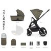 Prams & Pushchairs Venicci | Venicci Tinum Edge 2 In 1 Pram Package - Moss