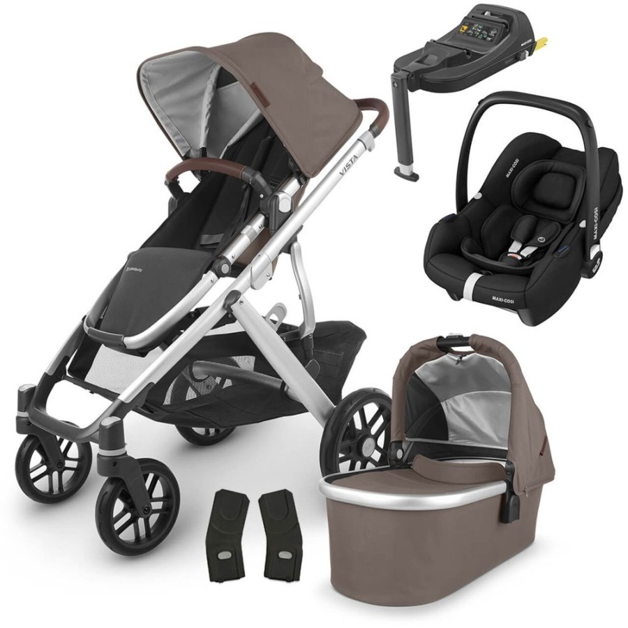 Prams & Pushchairs UPPAbaby | Uppababy Vista V2 Travel System With Maxi-Cosi Cabriofix - Theo