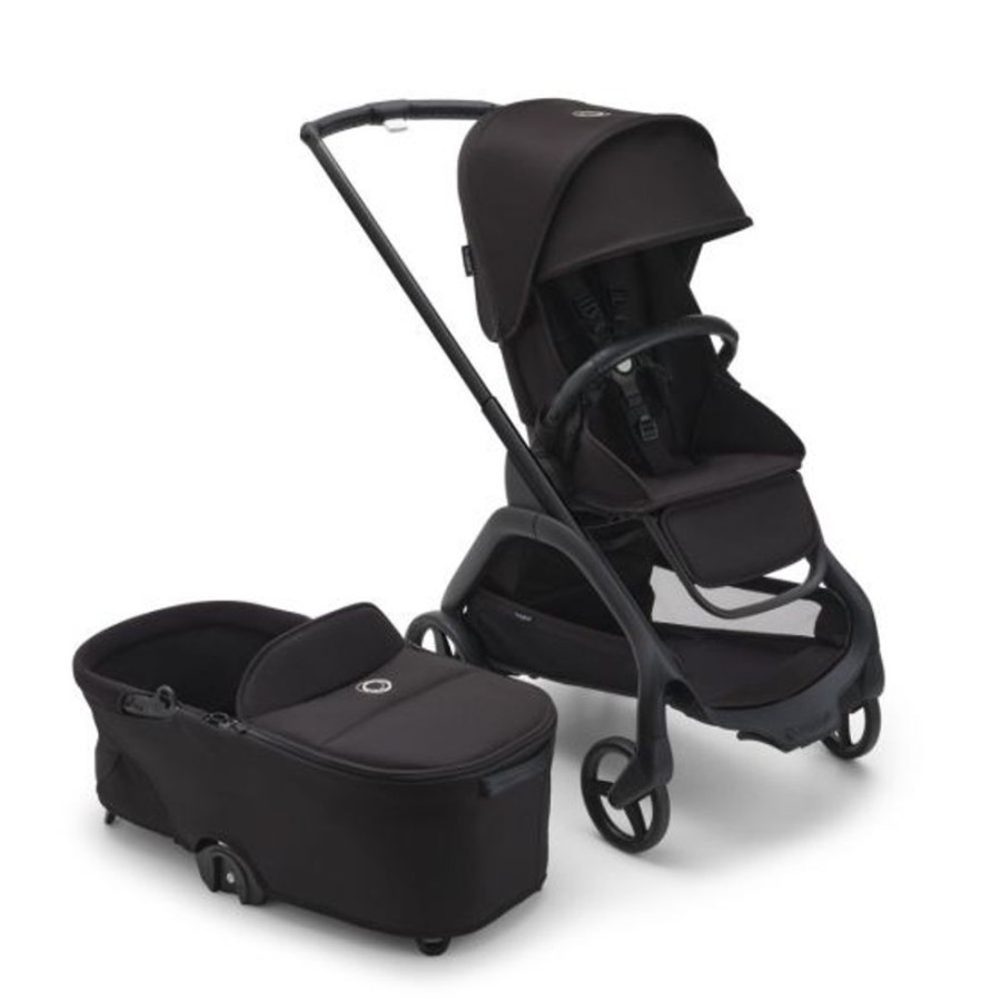 Prams & Pushchairs Bugaboo | Bugaboo Dragonfly Ultimate Travel System Bundle With Turtle Air - Midn