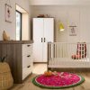 Nursery & Home CuddleCo 3 Piece Sets | Cuddleco Enzo 3 Pc Nursery Furniture Set - Truffle Oak & White