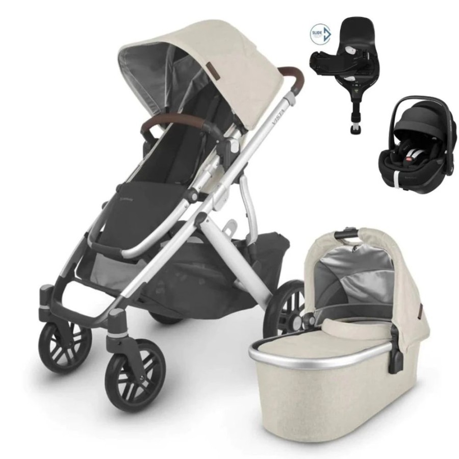 Prams & Pushchairs UPPAbaby | Uppababy Vista V2 Travel System With Maxi-Cosi Pebble 360 Pro - Declan