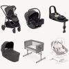 Prams & Pushchairs Joie | Joie Versatrax Newborn Baby Essentials Bundle - Shale