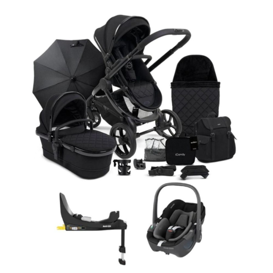 Prams & Pushchairs iCandy | Icandy Peach 7 Travel Bundle With Pebble 360 & Base - Cerium