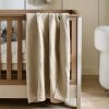 Nursery & Home Mamas & Papas Gifts | Mamas & Papas Welcome To The World Seedling Muslin Blanket - Linen