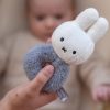 Nursery & Home Little Dutch Baby Playtime | Little Dutch X Miffy Rattle Fluffy Blue