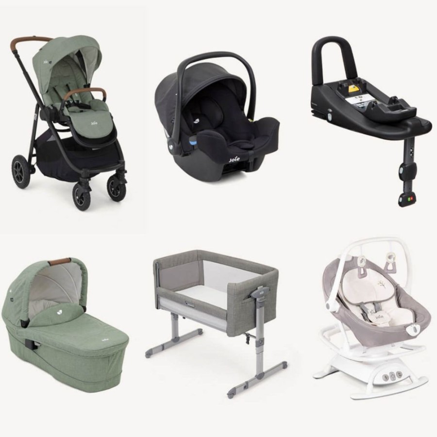 Prams & Pushchairs Joie | Joie Versatrax Newborn Baby Essentials Bundle - Laurel