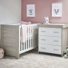 Nursery & Home Obaby 2 Piece Sets | Obaby Nika Mini 2Pc Nursery Furniture - Grey Wash & White